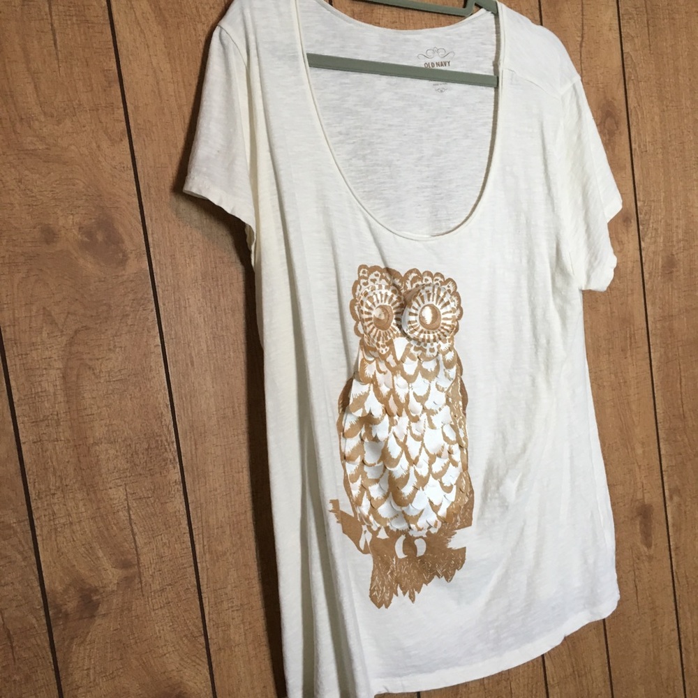 Old Navy owl t-shirt. EUC